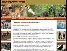 Tablet Screenshot of periyarnationalpark.net